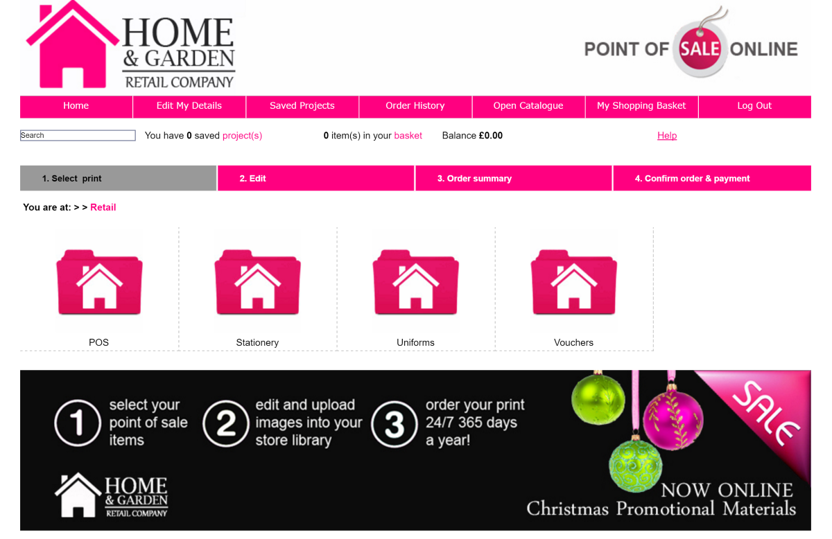 Point of Sale Storefront Example Image